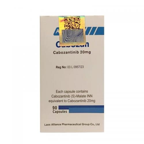 卡博替尼片20mg*90片/盒 CABOZAN Cabozantinib