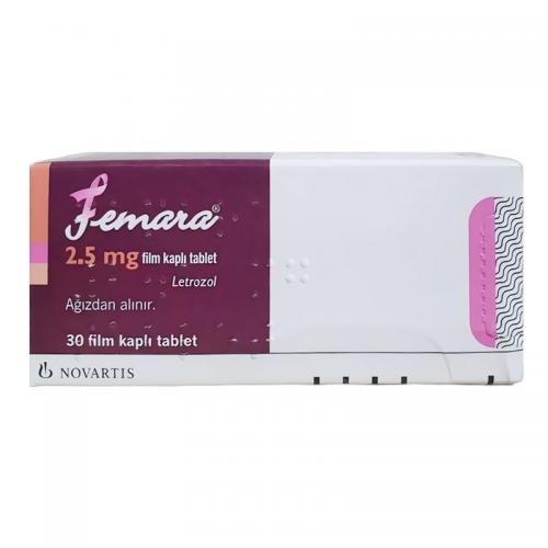 诺华来曲唑片2.5mg*30片/盒 Femara Letrozole