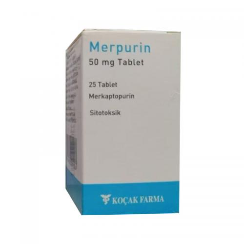 巯基嘌呤片50mg*25片/盒 Merpurin Mercaptopurine