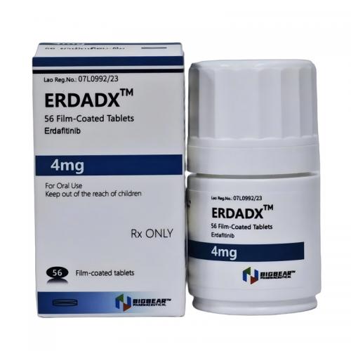 大熊厄达替尼4mg*56片/盒 BIGBEAR ERDADX Erdafitinib