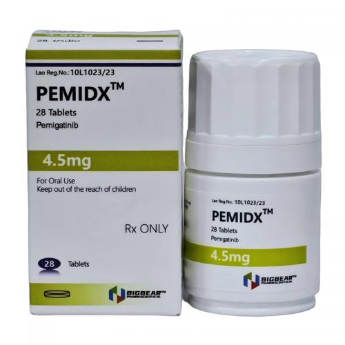 大熊培米替尼4.5mg*28片/盒 BIGBEAR PEMIDX Pemigatinib