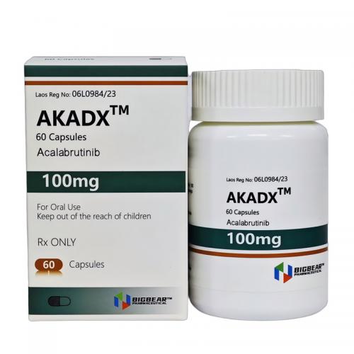 大熊阿卡替尼100mg*60粒/盒 BIGBEAR AKADX Acalabrutinib